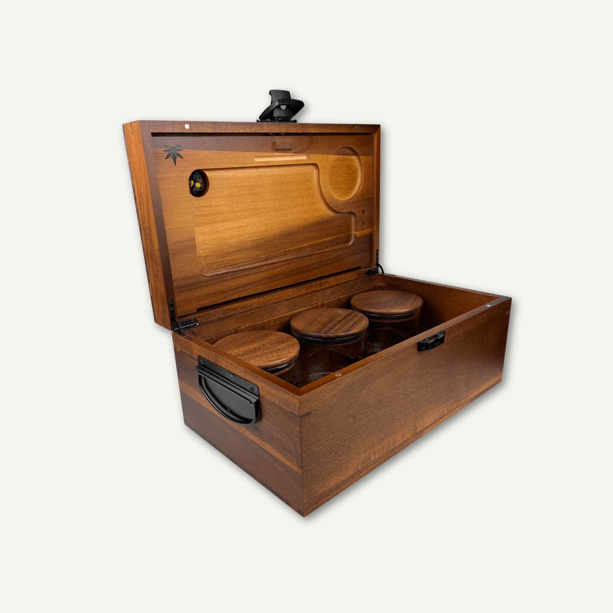 XL Dark Wood Bzz Box (Treasure Chest) - Bzz Box