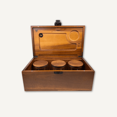 XL Dark Wood Bzz Box (Treasure Chest) - Bzz Box