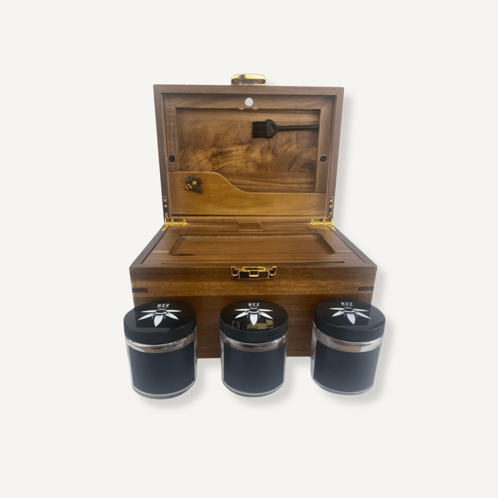 Summer Fun Bzz Box Bundle - Lockable Smell-Proof Stash Box - Bzz Box
