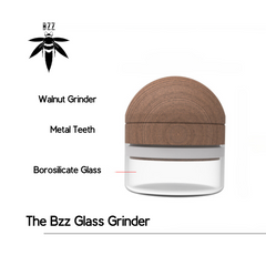 The Bzz 3-Piece Glass Grinder - On Sale Now