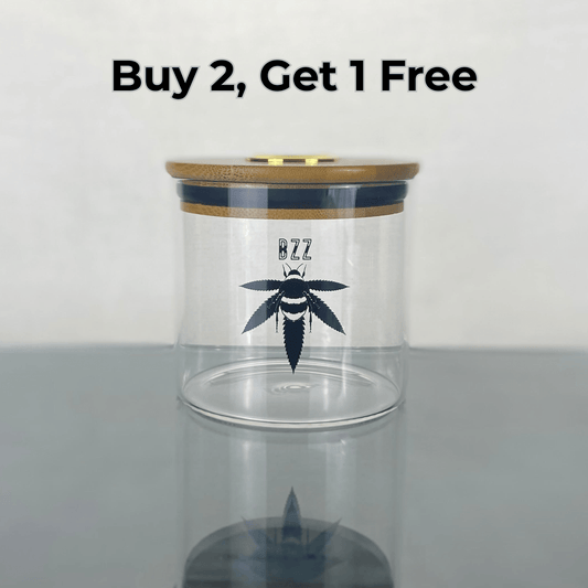 The Bzz XL Hygrometer Stash Jar - Bzz Box