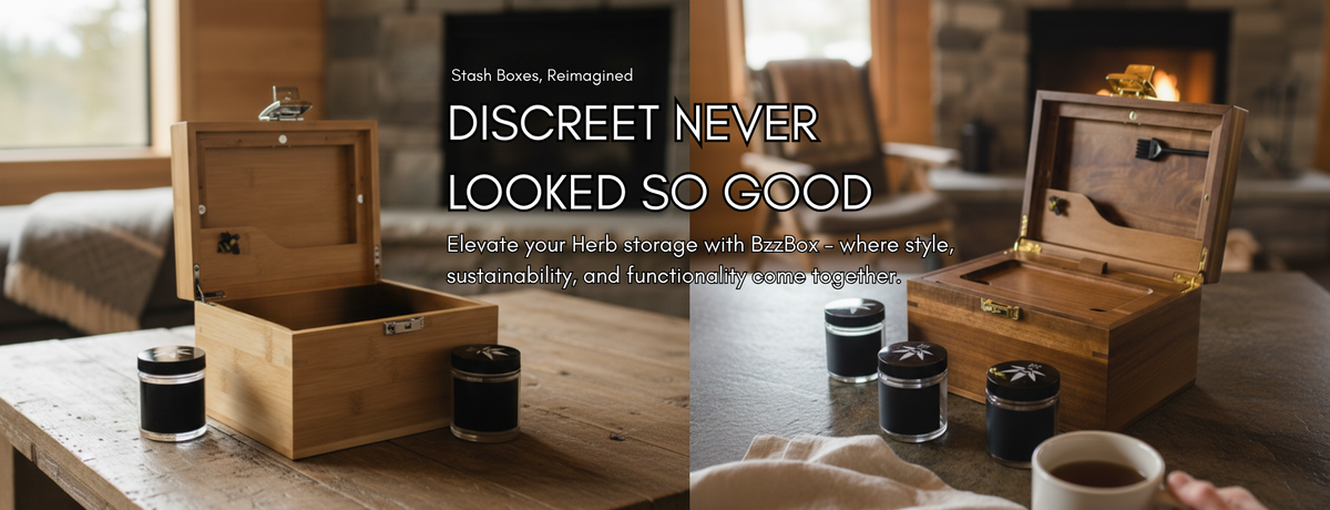Bashed Box Stash Boxes - Lockable & Smell Proof Boxes - Bzz Box
