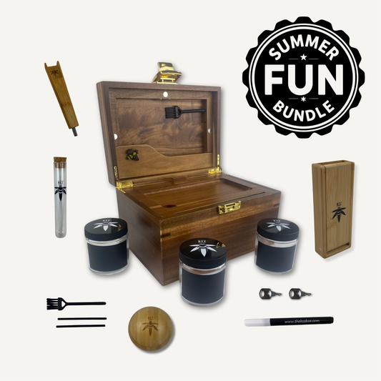 Summer Fun Bzz Box Bundle - Lockable Smell-Proof Stash Box
