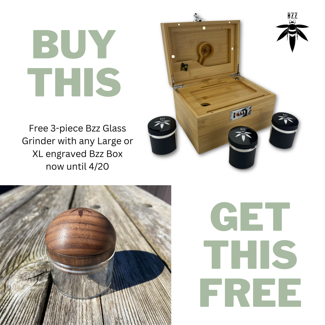 Hash Stash Boxes - Lockable & Smell Proof Boxes, Bzz Box