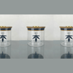 Three Bzz XL Hygrometer Stash Jars - Bzz Box
