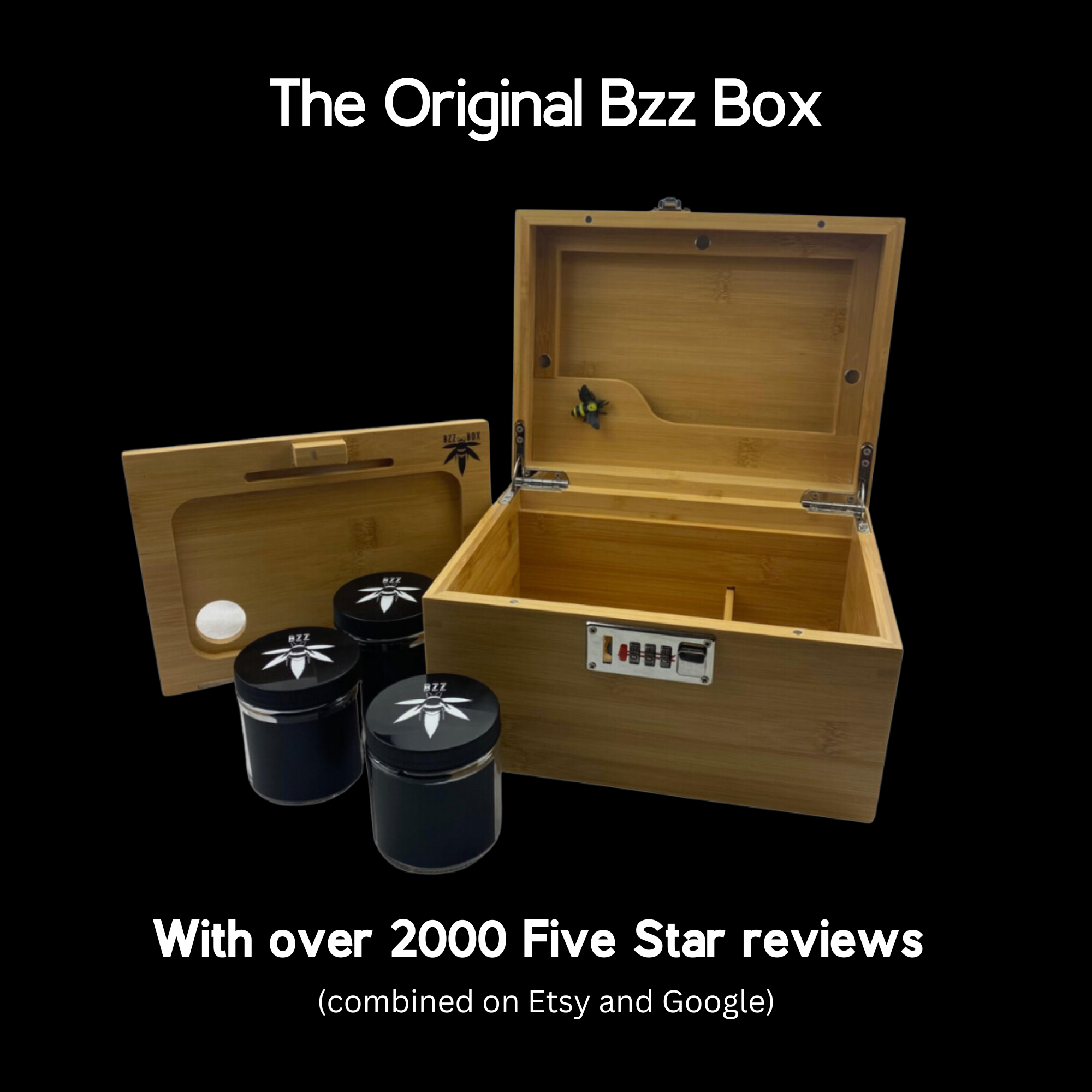 Hash Stash Boxes Lockable & Smell Proof Boxes, Bzz Box