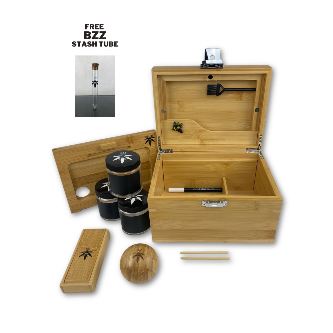Bashed Box Stash Boxes - Wooden and Smell Proof Stash Boxes for Stash Storage ...