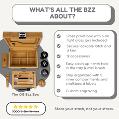 OG BzzBox + Bamboo Accessory Kit - Save 15%