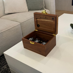 OG Dark Wood Bzz Box (Stash Box)