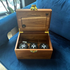 OG Dark Wood Bzz Box (Stash Box)