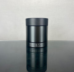 The Bzz Gun Metal Stash Jar - airtight - lightweight durable Aluminum Stash Jar