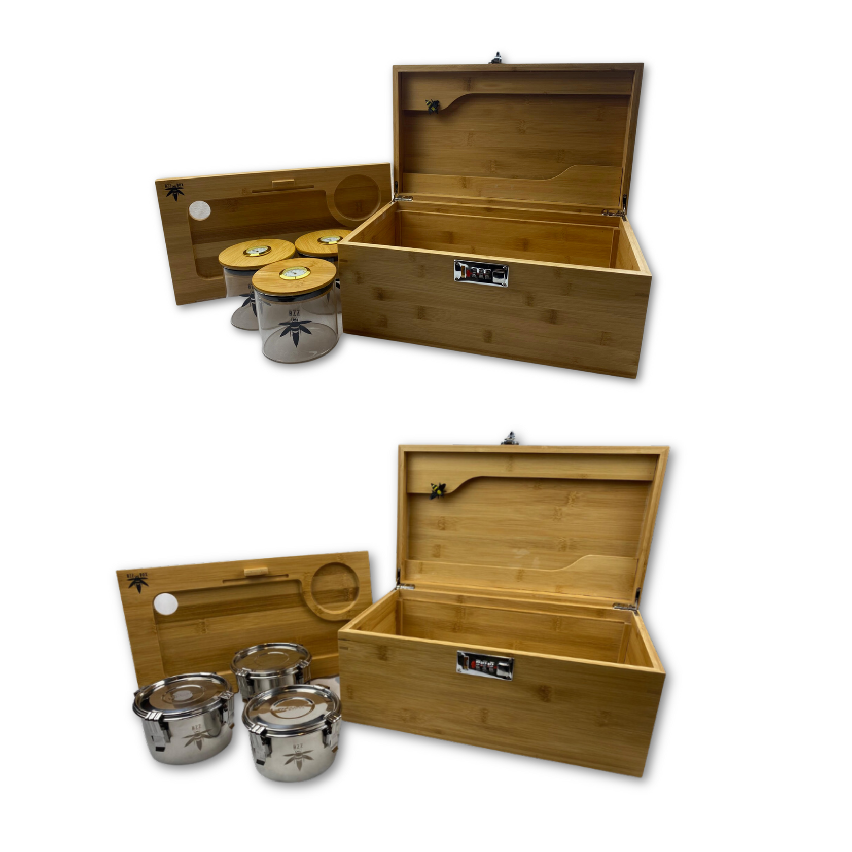 The Treasure Chest (XL Bzz Box) Bamboo Stash box