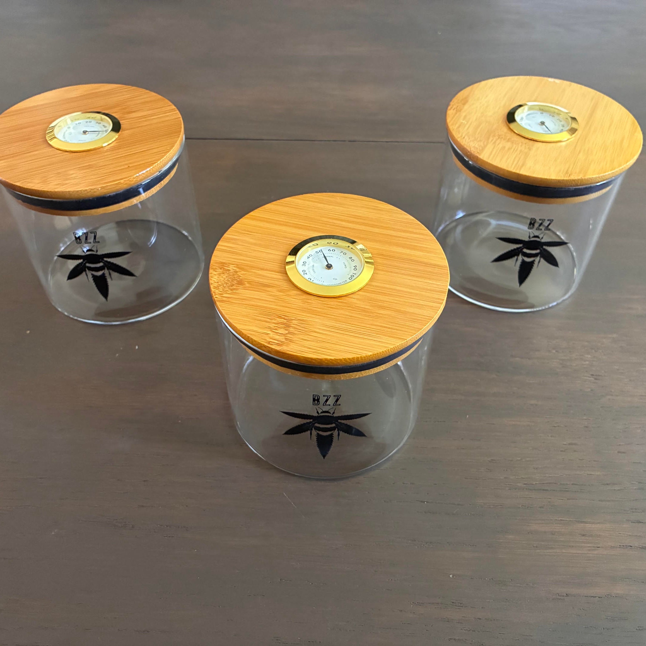 The Bzz XL Hygrometer Stash Jar - Bzz Box