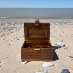 OG Dark Wood Bzz Box (Stash Box)