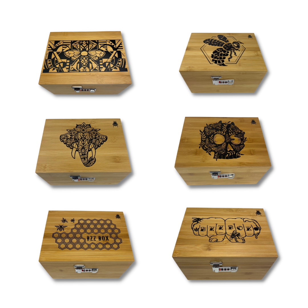 Large Bzz Boxes Featuring Contest Winning Designs (six options)