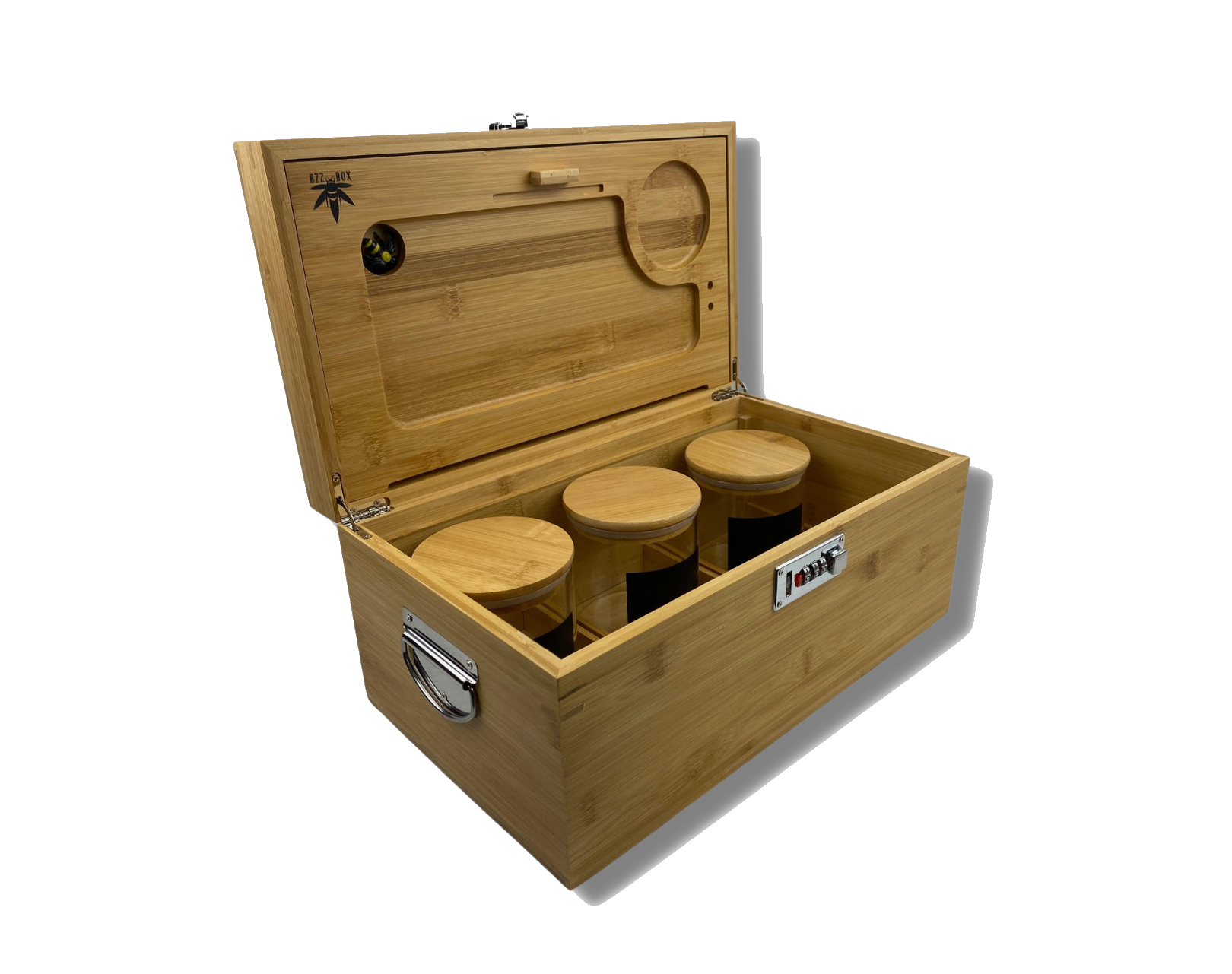 The Treasure Chest (XL Bzz Box) Bamboo Stash box